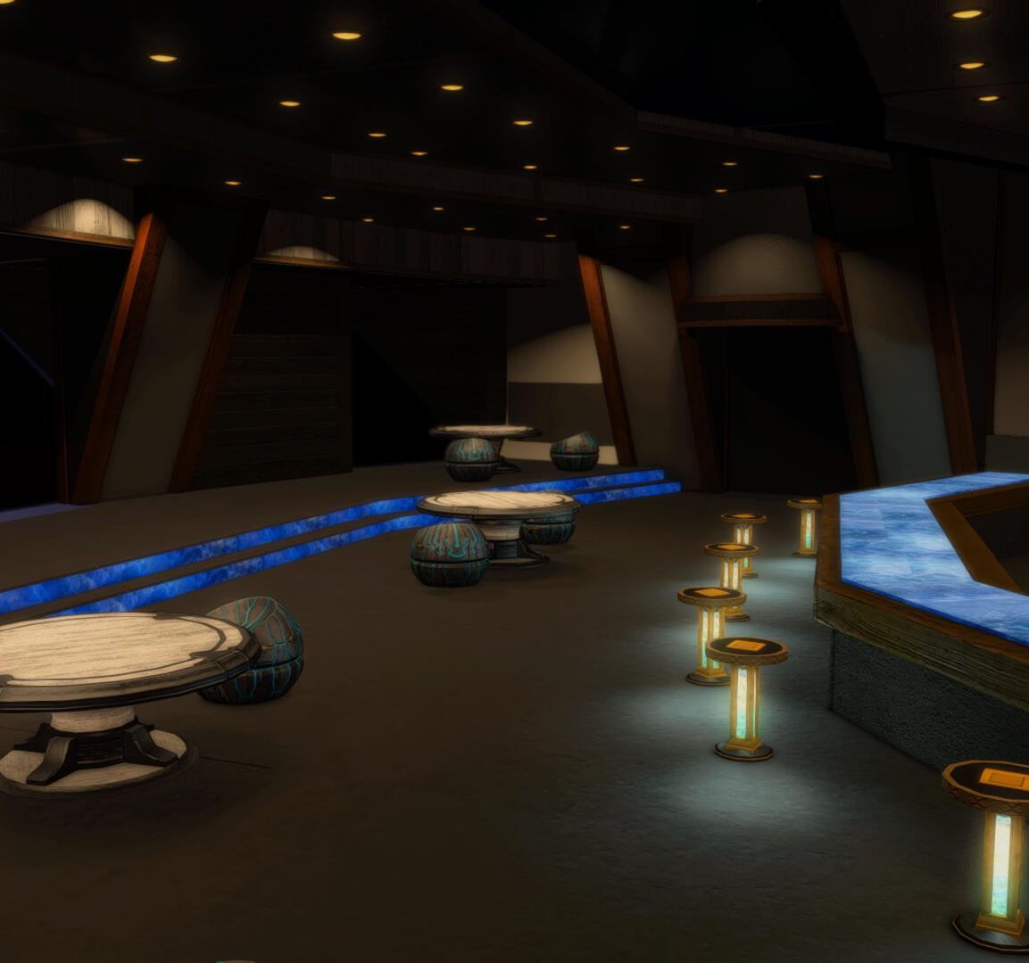 U.S.S. Enterprise 10-forward Bar